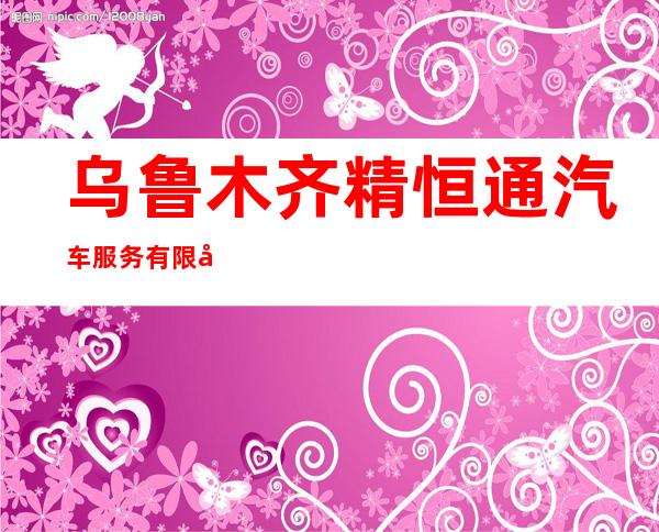 乌鲁木齐精恒通汽车服务有限公司