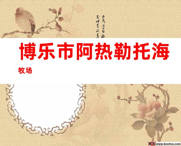 博乐市阿热勒托海牧场