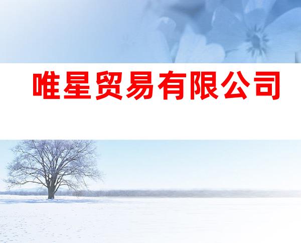 唯星贸易有限公司
