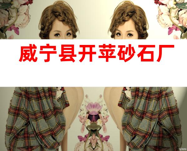 威宁县开苹砂石厂