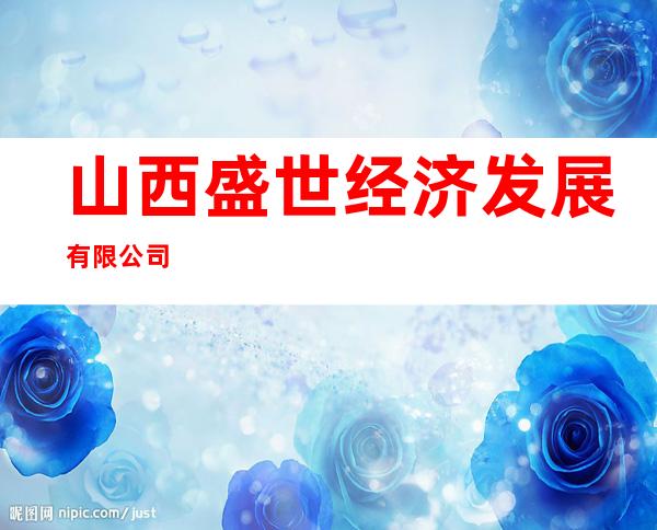山西盛世经济发展有限公司