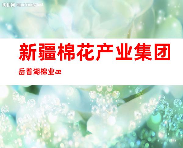 新疆棉花产业集团岳普湖棉业有限公司县城轧花厂