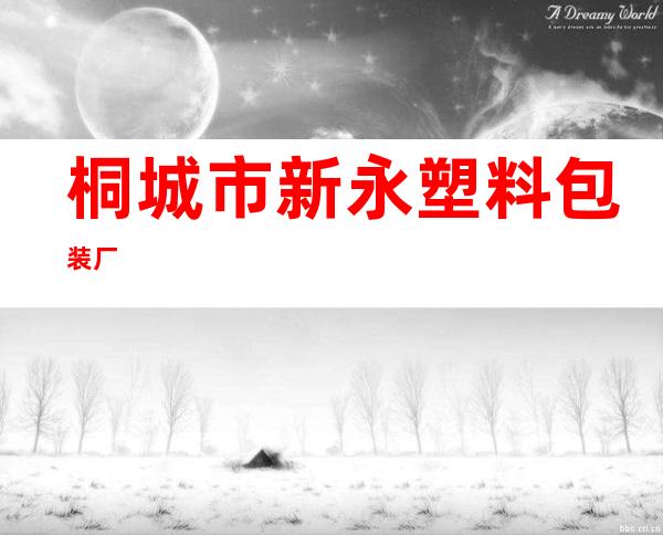 桐城市新永塑料包装厂