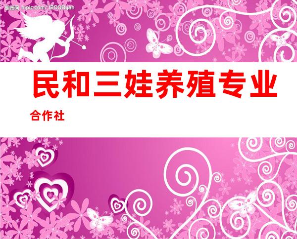 民和三娃养殖专业合作社