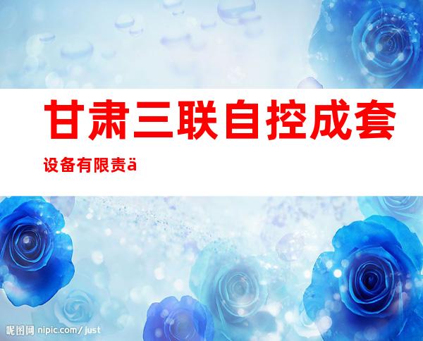甘肃三联自控成套设备有限责任公司