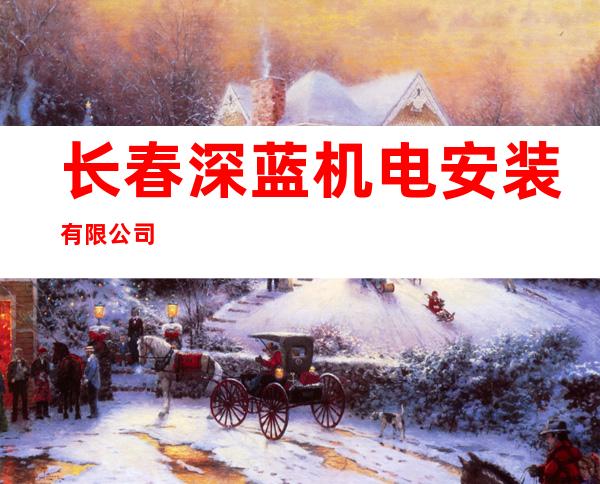 长春深蓝机电安装有限公司
